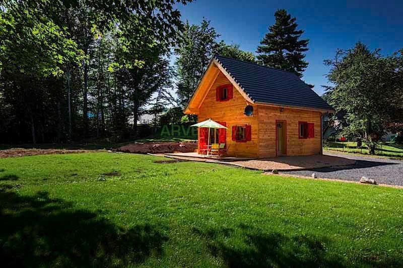 Chalet Des Noisettes Murol Exteriér fotografie